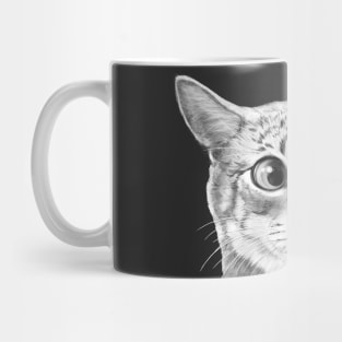 Side Eye Cat Mug